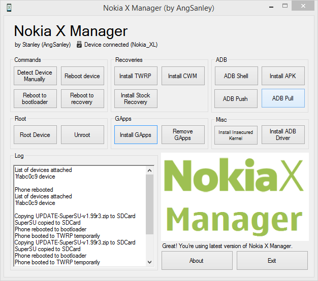 rooter nokia xl 1 1 1 0 Rooter le Nokia XL 1.1.1.0