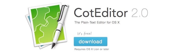 CotEditor – Un éditeur de texte à la Notepad++ pour OSX
