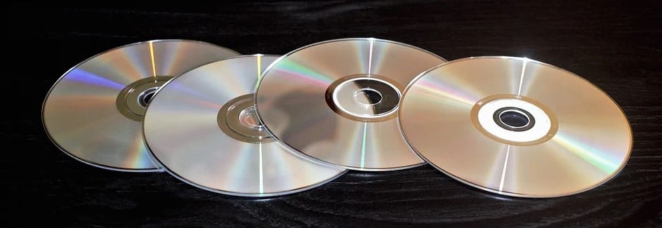 Image montrant un CD rayé et abimé