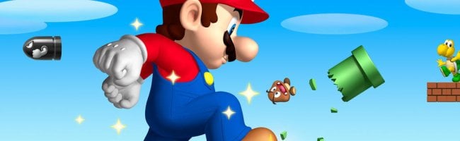 Mario en cosplay avec sa casquette rouge et sa moustache