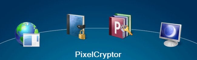 Image d'un ordinateur cryptant un fichier