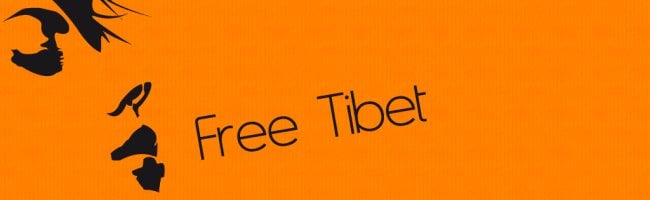 Vue aérienne du plateau tibétain