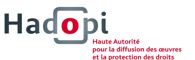 Logo Hadopi - Symbole de la lutte contre le piratage sur internet