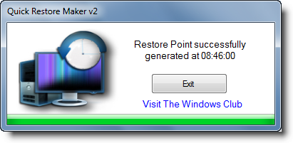 Illustration d'un bouton 'Restaurer système' dans un menu déroulant de Windows