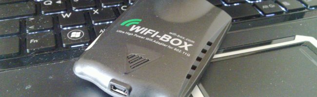 Test de la portée de la Wifi-Box dans une grande maison