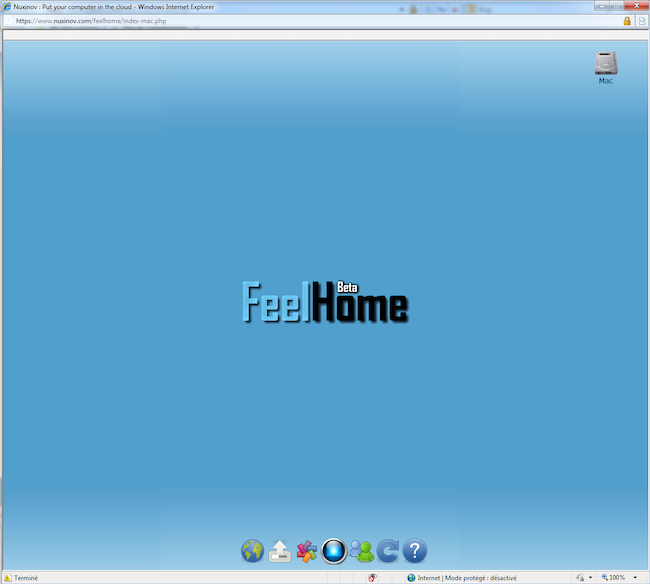 Logo FeelHome - Partage de disque dur sur Internet
