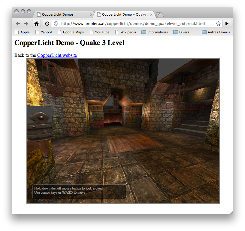 Logo de Quake 2 en version HTML5