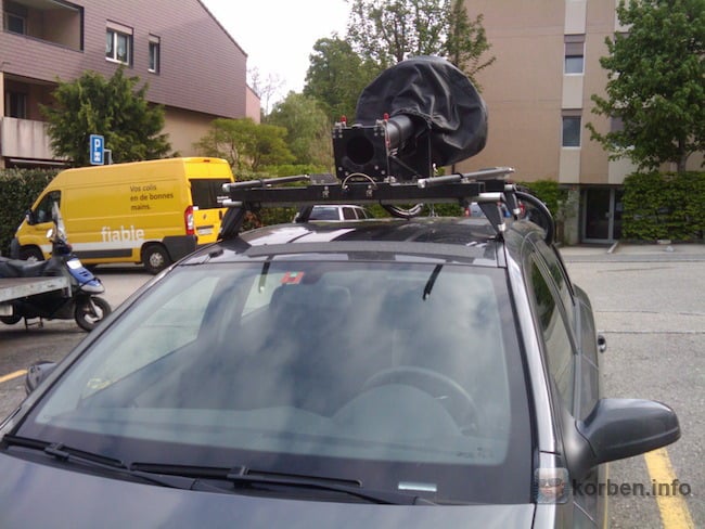 Image de la voiture autonome de Google