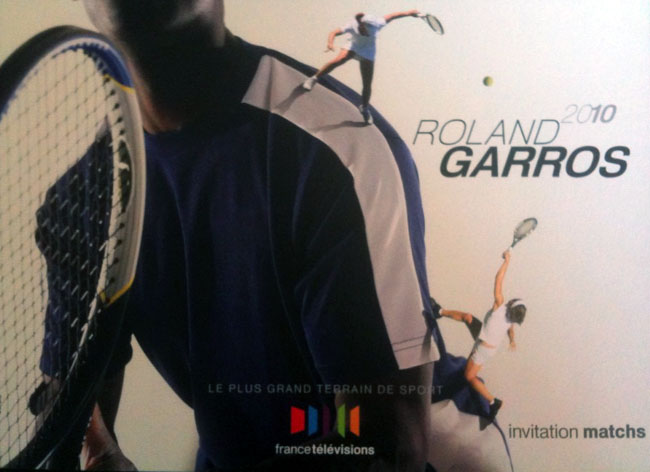 Billets Roland Garros 2010 VIP à gagner