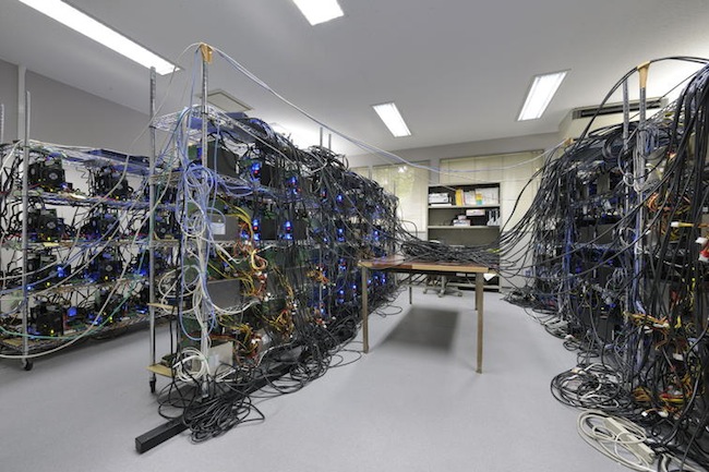 Schéma de fonctionnement de Grape-DR, le super ordinateur le plus écolo du monde