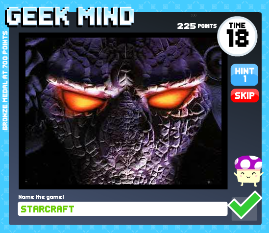 Capture d'écran du jeu vidéo Geek Mind montrant un personnage en train de résoudre une énigme