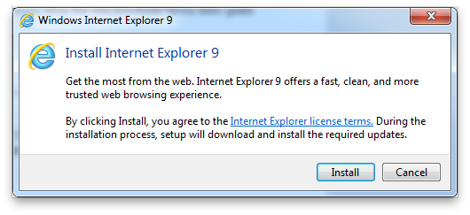 Téléchargement gratuit d'Internet Explorer 9 beta sur le site officiel de Microsoft