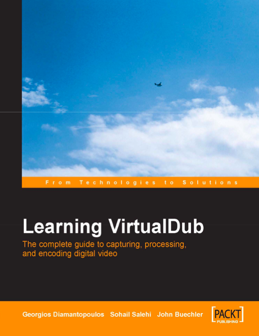 Couverture de l'eBook gratuit pour apprendre VirtualDub