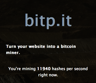 Code javascript pour miner des Bitcoins