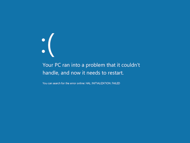Capture d'écran de l'invite de commande de Windows 8