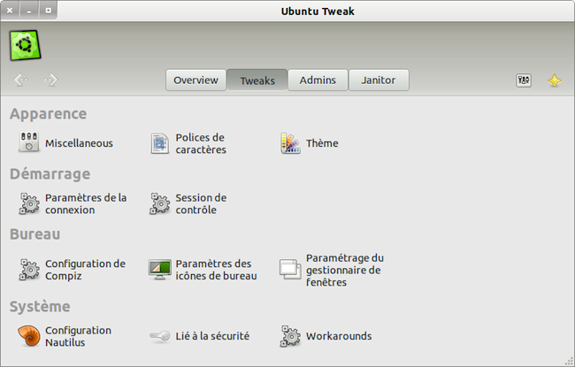 Personnaliser l'interface graphique d'Ubuntu
