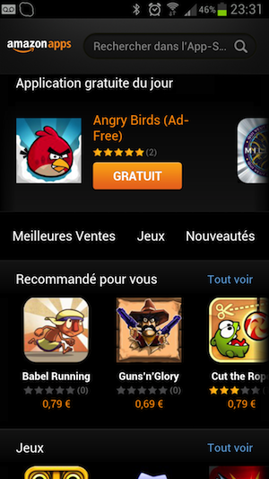 Logo de l'App-Shop d'Amazon en France