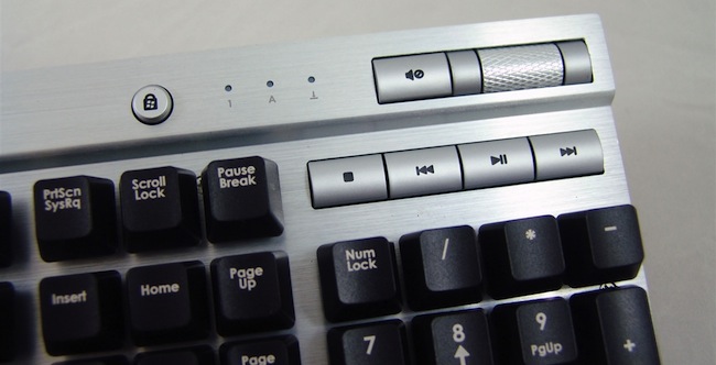 Capture d'écran d'une touche d'un clavier multimédia