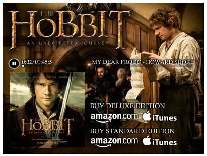 The Hobbit - La bande originale en écoute gratuite sur notre site