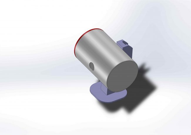 Boitier cylindrique Vue1