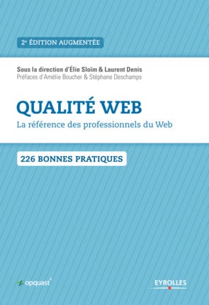 Couverture du livre Qualité Web - La référence des professionnels du Web