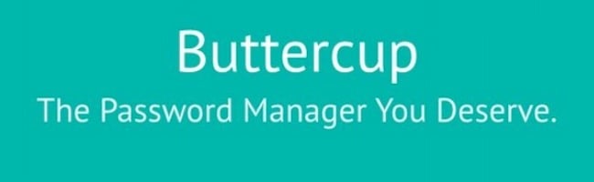 Buttercup, un gestionnaire de mots de passe