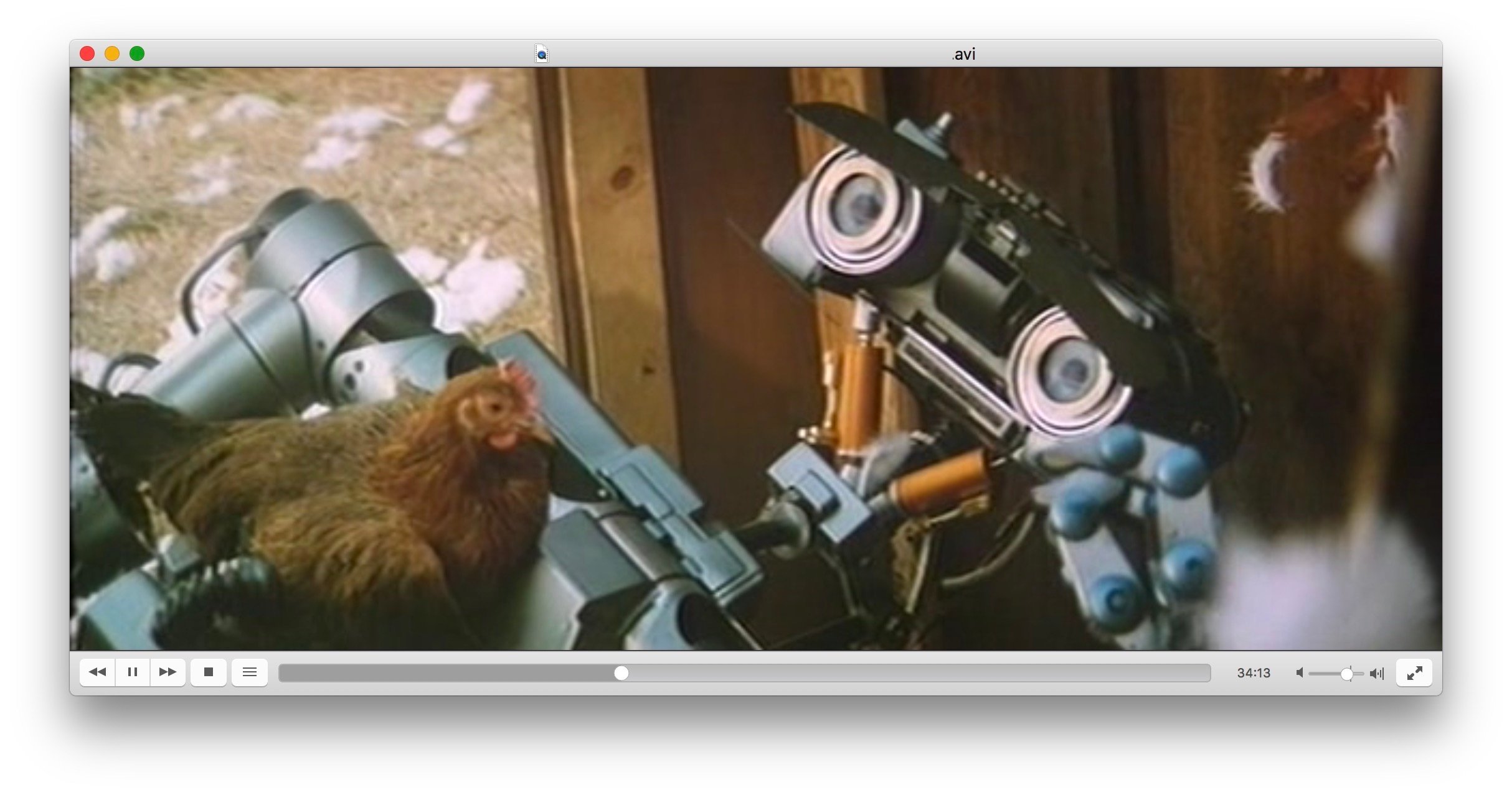 Capture d'écran de l'interface utilisateur de VLC 3.0 montrant une vidéo en cours de lecture