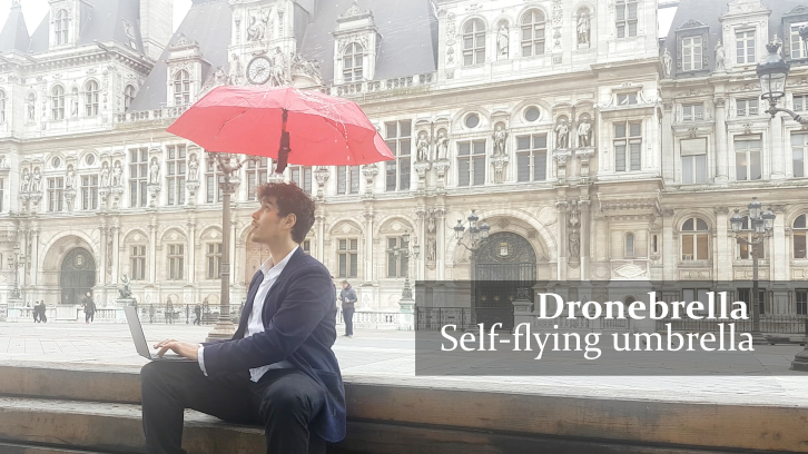 Dronebrella - parapluie autonome