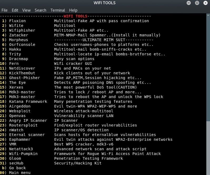 Capture d'écran d'un terminal exécutant des commandes Lazy Script pour automatiser Kali Linux