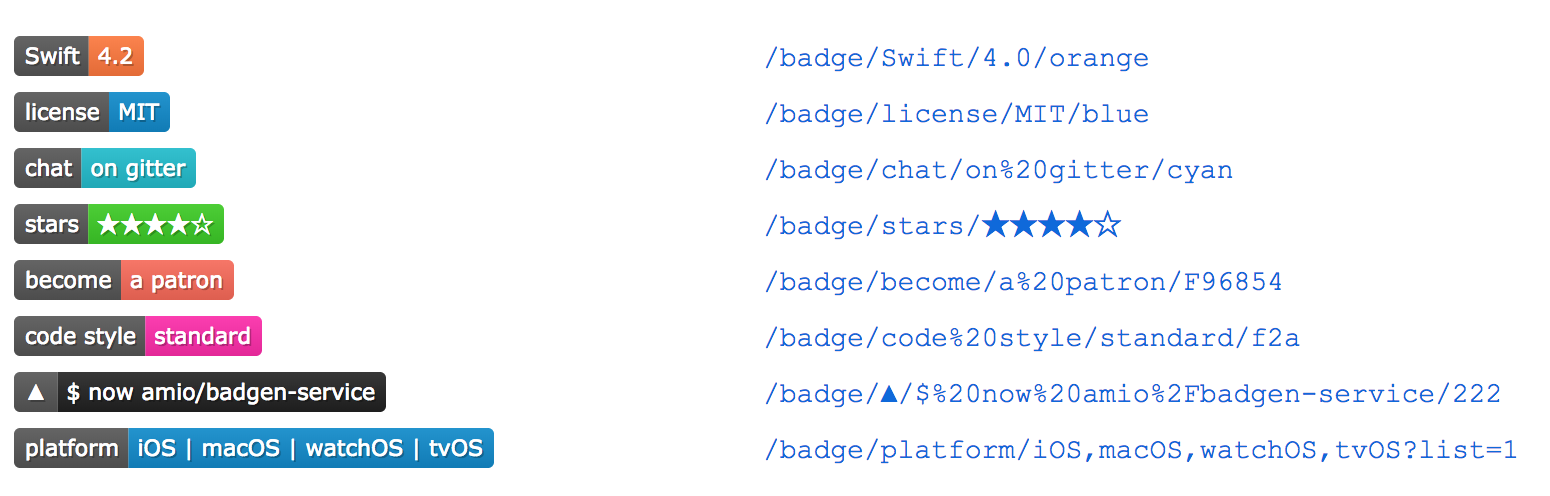 Badgen - Générateur de badges SVG pour votre site web