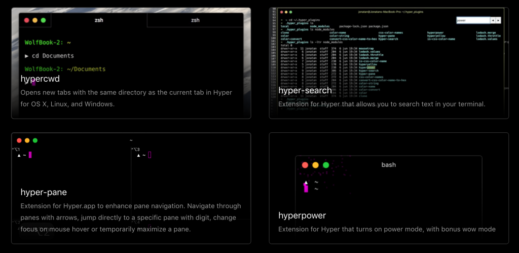 Hyper - Un terminal open source pour les développeurs avec une interface utilisateur élégante