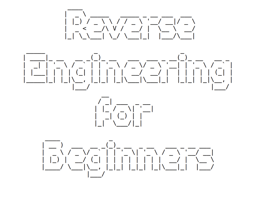 Image de couverture du livre gratuit de Reverse Engineering