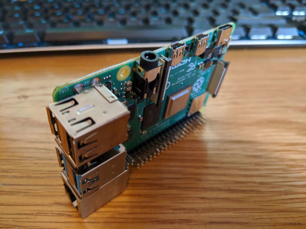 Coque de protection pour Raspberry Pi 4 avec dissipateur thermique intégré