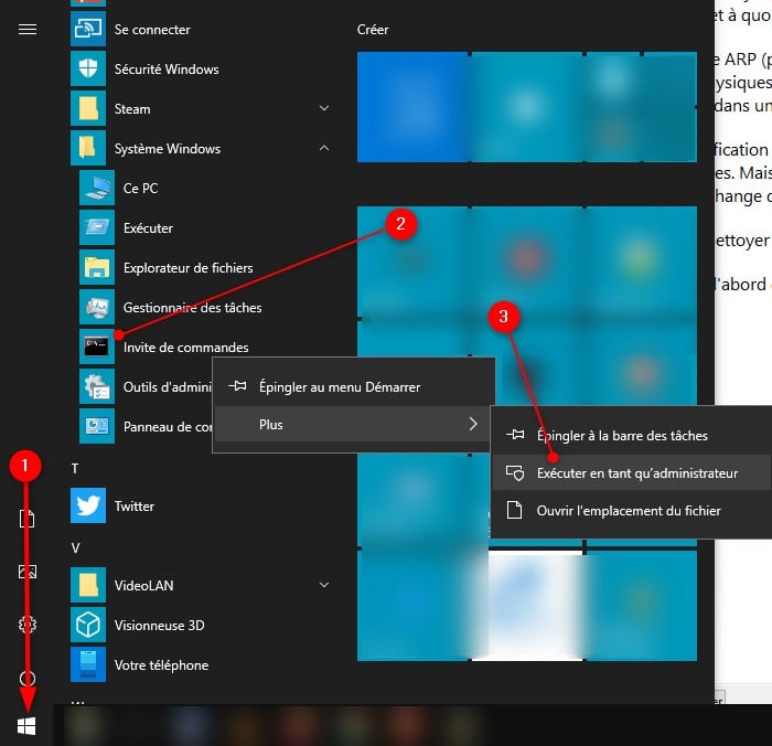 Windows 10 : comment vider le cache ARP ?