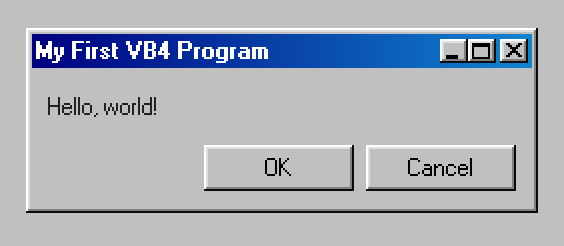 Capture d'écran de la page d'accueil de Windows 98