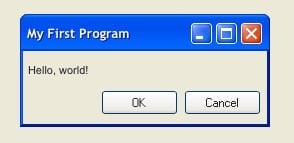 Capture d'écran d'une interface Windows XP pour application web