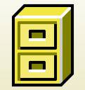 l'icone de l'explorateur de fichiers de Windows 3.0
