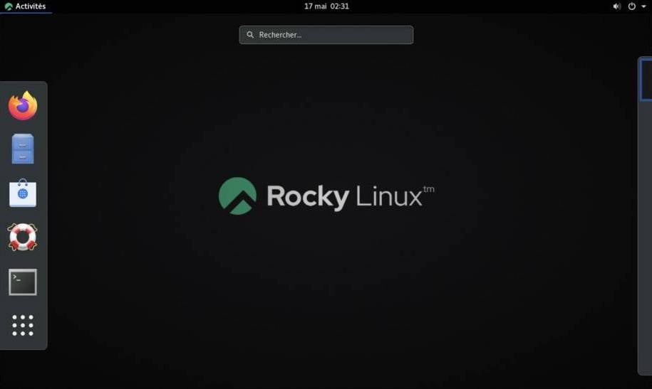 Graphique de comparaison de la stabilité de Rocky Linux