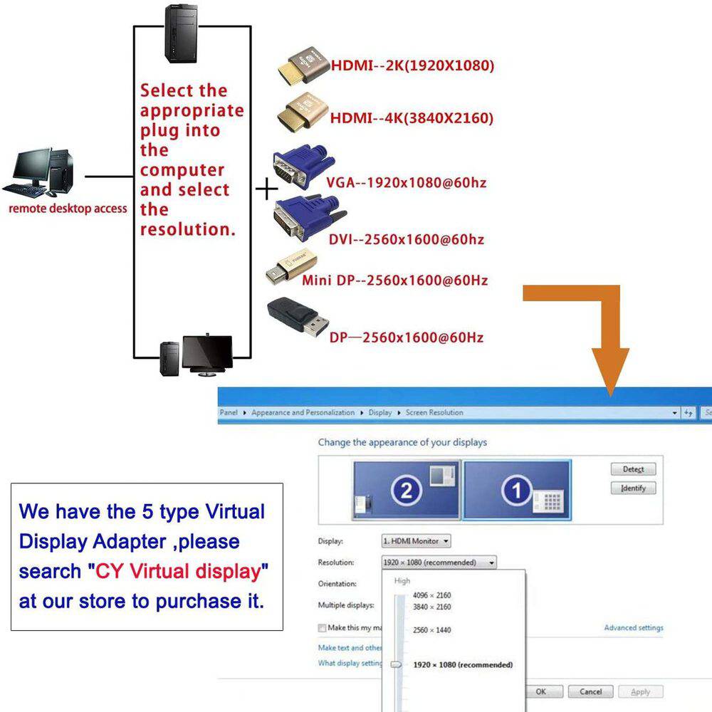 Image montrant l'utilisation de l'application pour transformer votre télévision en un écran supplémentaire pour votre ordinateur