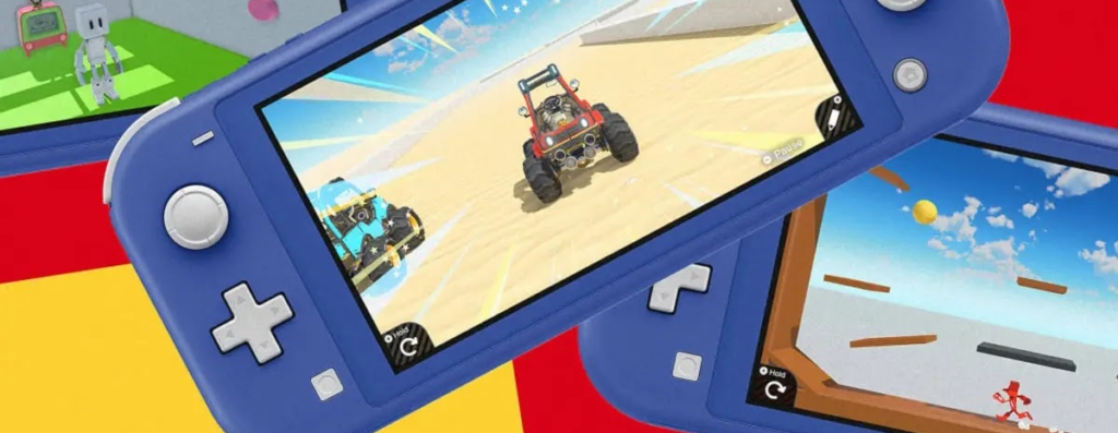 Capture d'écran d'un jeu vidéo sur Switch