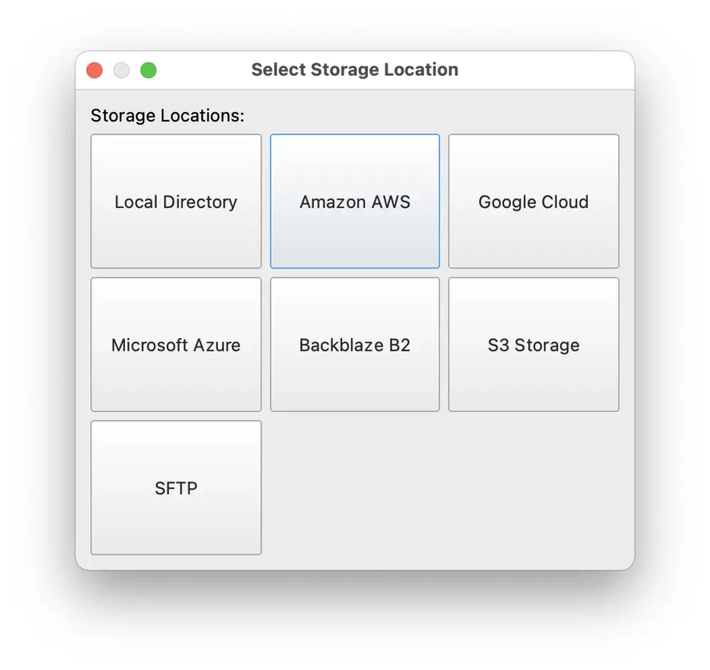 BlobBackup – Un outil de sauvegarde minimaliste pour Windows, Mac ou Linux