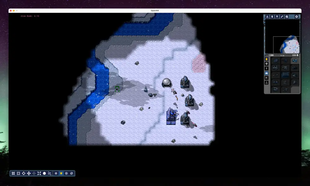 Capture d'écran du jeu OpenHV - Hard Vacuum