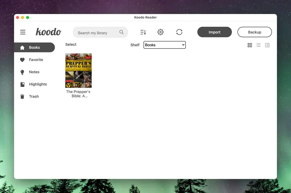 Lisez vos ebooks préférés n'importe où avec Koodo