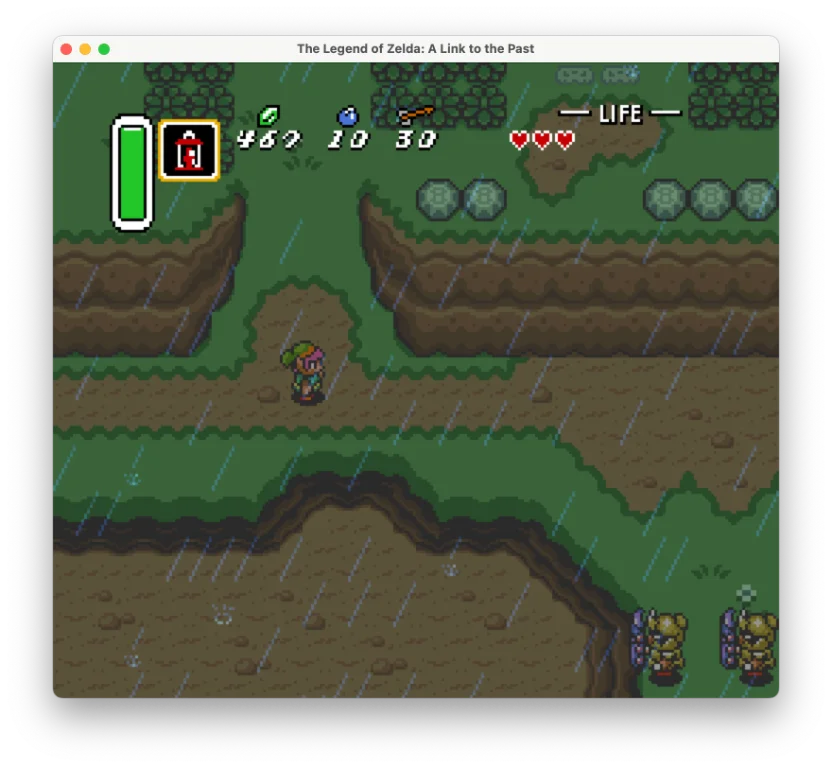 Capture d'écran de Zelda sur PC et Mac