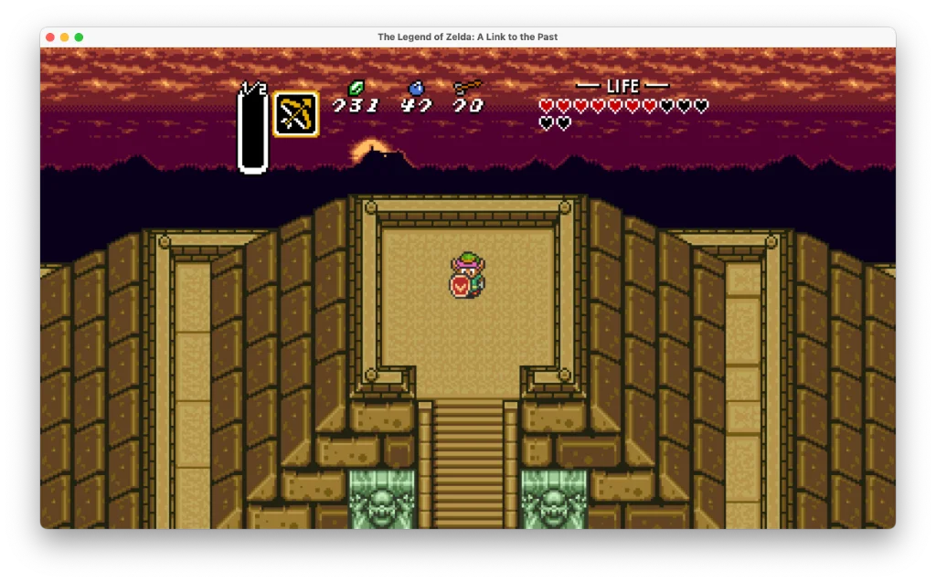 Image illustrant la sortie de Zelda sur ordinateur