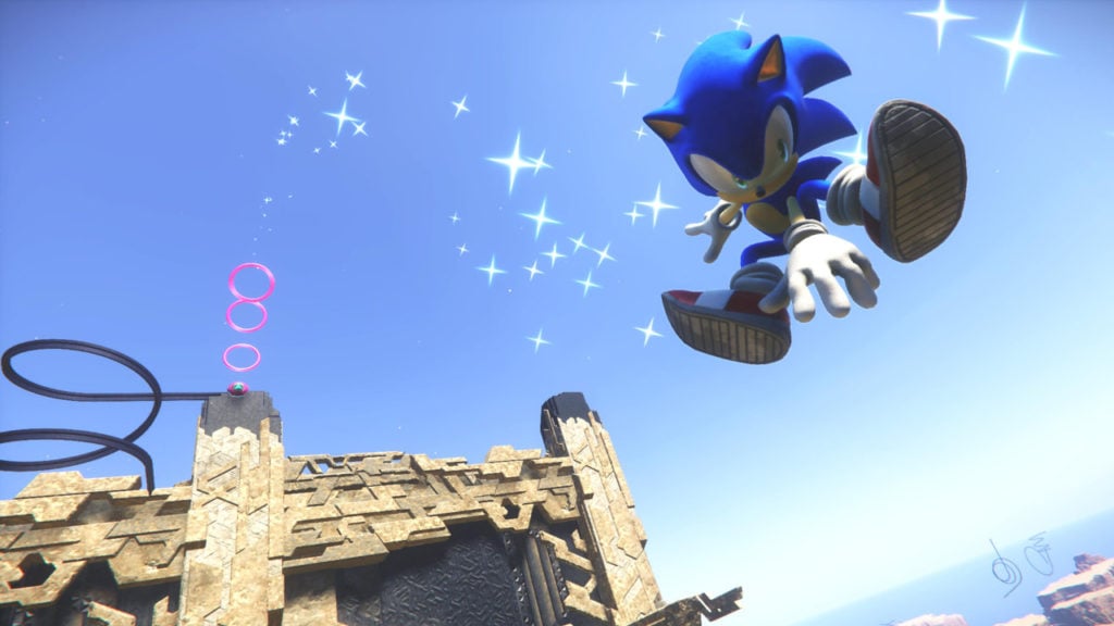 Affiche du film Sonic aux frontières du réel