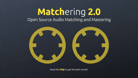 Matchering – Pour faire votre mastering audio gratuitement