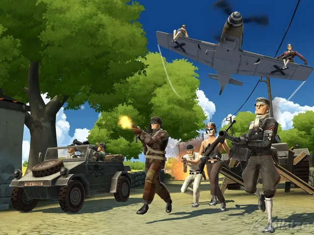 Personnage jouant à Battlefield Heroes
