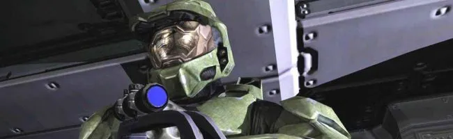 Capture d'écran d'un joueur de Halo 3 avec une arme à la main