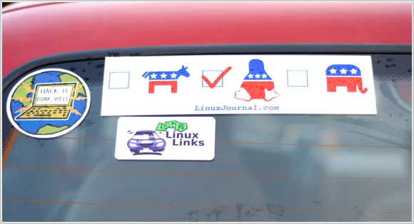 Sticker de voiture avec un logo de clavier pour les passionnés de la frappe